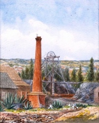 The Mine Shaft, Central Victoria (1883)