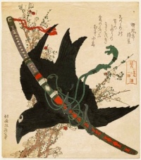 Katsushika Hokusai (1769 - 1849) - Kokarasumaru No Hitokishi