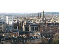 Edinburgh Scotland from Edinburgh Castle
