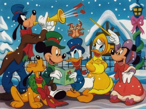 Solve Disney-Christmas jigsaw puzzle online with 63 pieces