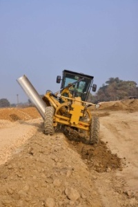 Grader on a Slope
