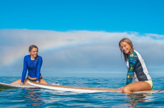 Solve Aloha Surfer Girls Jigsaw Puzzle Online With 294 Pieces