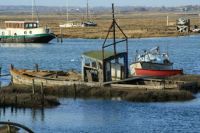 Old boat at Tollesbury