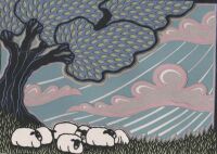 Seasonal Art - Spring - Sheep Papercut (12 - 130 Pieces)