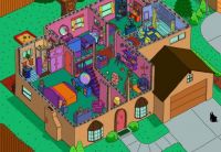 The Simpsons House layout