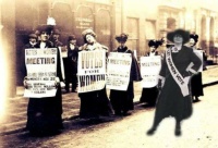 Suffragette Line Halloween