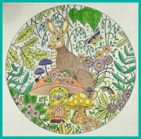 Self-colored drawings. Zelf gekleurde tekeningen.