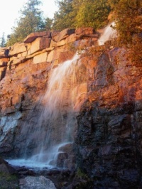 Waterfall on Cadillac Mountain (Acadia NP)