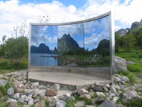 Norwegen - Kunst auf den Lofoten