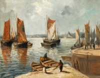 Émile Othon Friesz (French, 1879–1949), Port Normand
