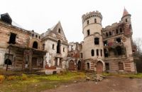 Theme: castles and ruins, khrapovitsky castle