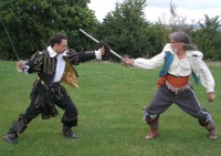16/17th century duelling display.