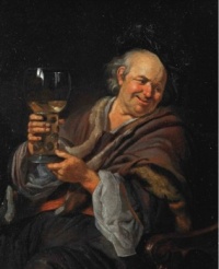 Jacob Toorenvliet (Dutch, 1640–1719), The Happy Drinker