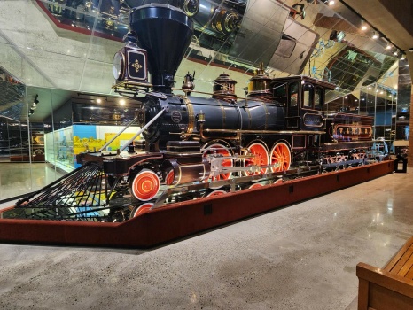 California Train Museum - Steam Engine - Coal