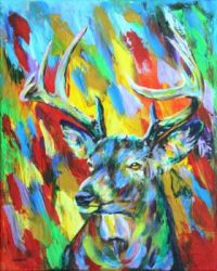 Deer Technicolor