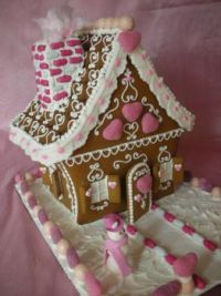 Valentine Gingerbread House