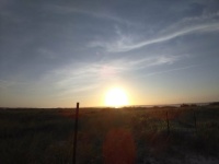 Long beach, NY sunset