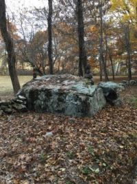 Spencer brook glacial erratic