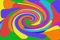 Abstract Twirl