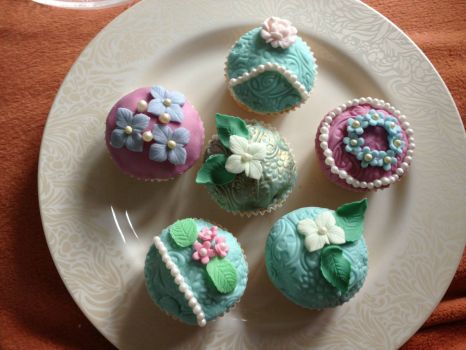 Experimental cupcakes