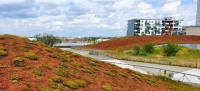 On the roof of Emporia center, Malmö