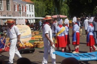 Cheese marked Edam NL