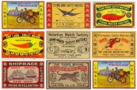 old malaysian matchboxes
