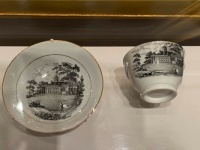 Mount Vernon Image on a Cup and Saucer
