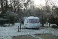 My caravan in December 2021, from Christmas until after New Years day!!