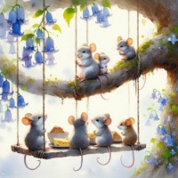 mouse family picnic (resize 9 to 306)