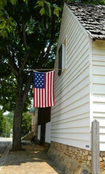 Old Flag in Old Salem