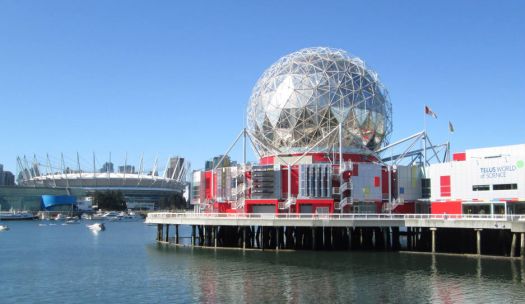 BC Place Stadium and Science World