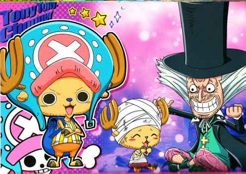 Solve One Piece Chibi Chopper jigsaw puzzle online with 494 pieces