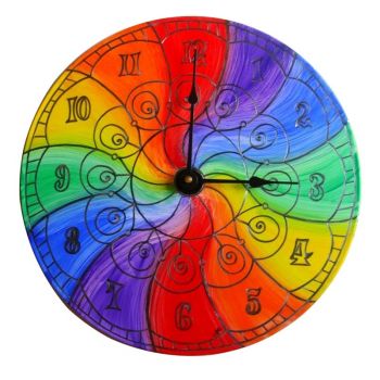 Rainbow clock