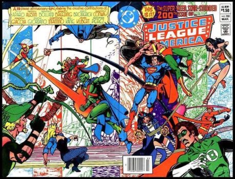 Solve Justice League of America by George Perez (DC Comics) jigsaw ...