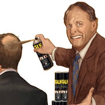 Solve But wait!! There's more!!! Ron Popeil Hair-in-a-Can ...