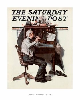 Solve Norman Rockwell jigsaw puzzle online with 20 pieces