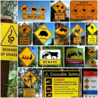 Some Australian road signs