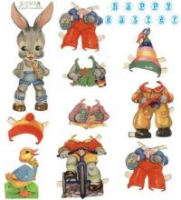 Paper Doll  ~   Easter Bunny