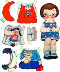 Paper Doll  ~  Dolly Dingle's Cousin