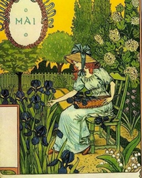 Solve Eugene Grasset 1896 jigsaw puzzle online with 143 pieces