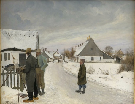 The Painter in the Village