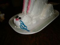 happy birthday bunny cake