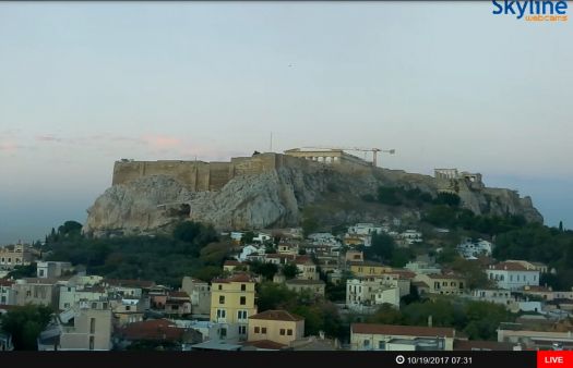 The Acropolis at Rosy-Fingered Dawn