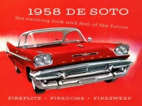 1958 De Soto Vintage Ad