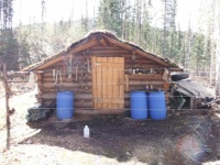 A gold miner's cabin 2- Interior Alaska