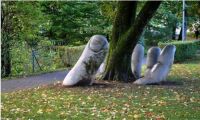 The Caring Hand Sculpture, Switzerland