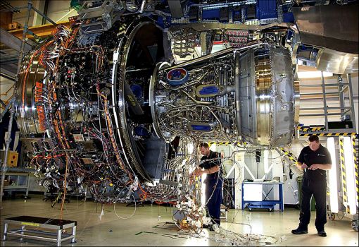 Trent 900 двигатель