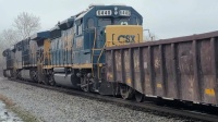Old Geep in tow Eastbound
