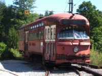 old pcc streetcar - halton county radial railway